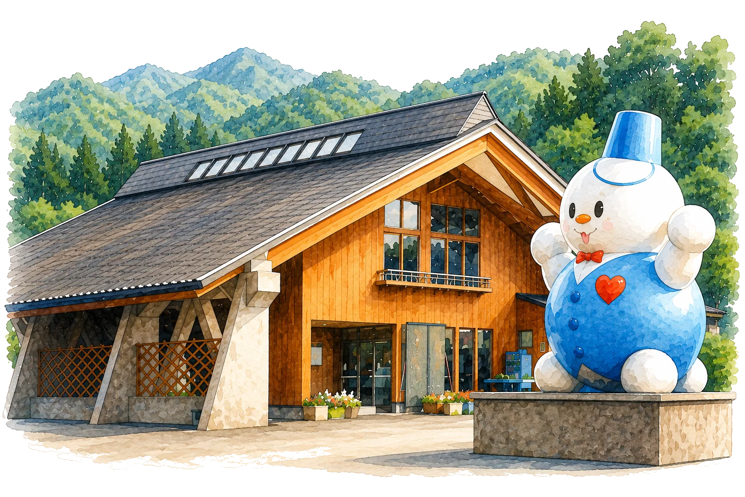 雪だるま物産館